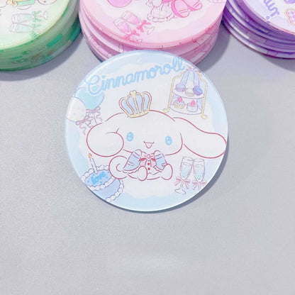 Sanrio Characters 8cm/3.15" Acrylic Coaster Princess Star Butterfly