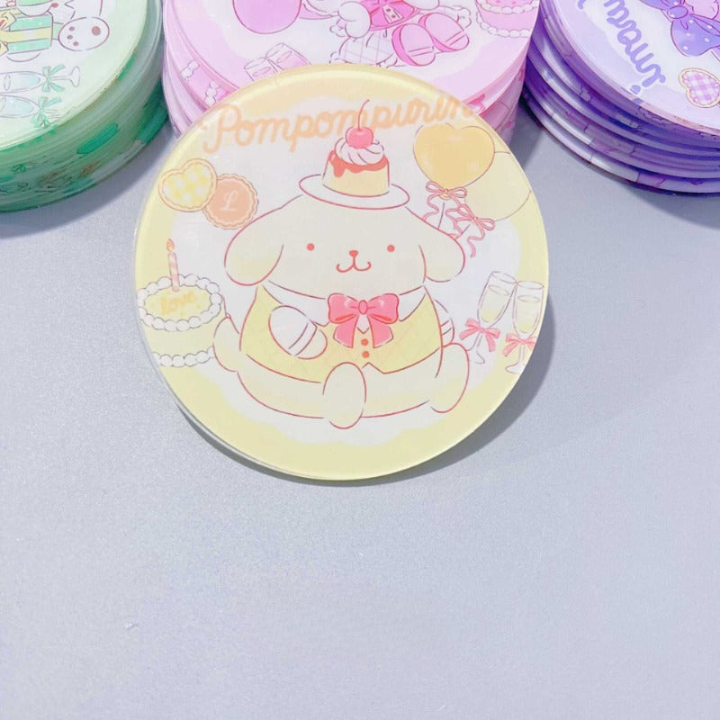 Sanrio Characters 8cm/3.15" Acrylic Coaster Princess Star Butterfly