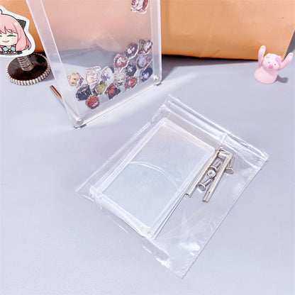 Photo Frame Acrylic Shaker Charms Sanrio Anime TV Cartoon Characters DIY Accessories