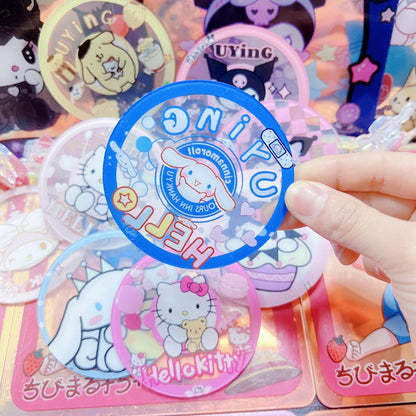 Sanrio Characters 8cm/3.15" Acrylic Coaster Princess Star Butterfly