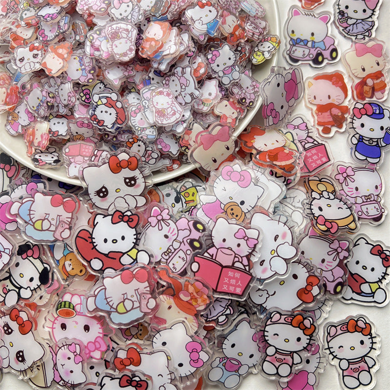 Acrylic Charms Sell by Weight 2/4/6/8cm Shaker Pieces DIY Sanrio Mikko Anime Harry Potter Cartoon Movie TV Show Characters You Name it!