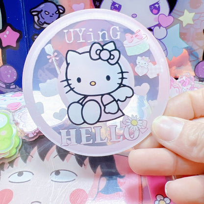 Sanrio Characters 8cm/3.15" Acrylic Coaster Princess Star Butterfly