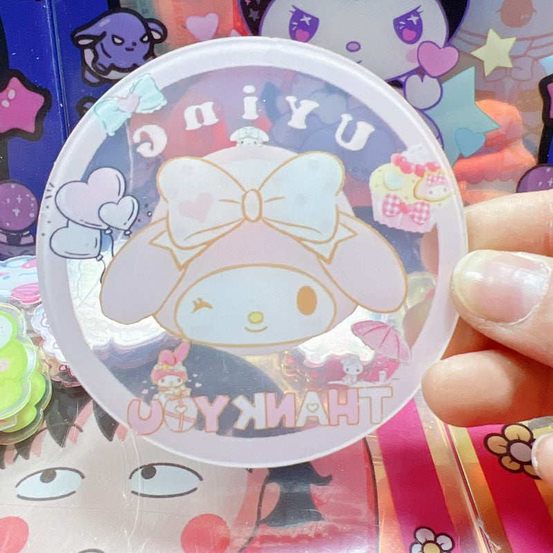 Sanrio Characters 8cm/3.15" Acrylic Coaster Princess Star Butterfly