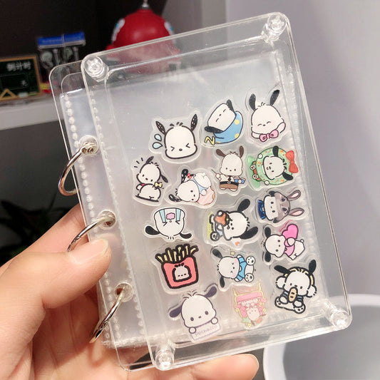 Photo Album 3" Cards Holder DIY Acrylic Charms Shaker Accessories