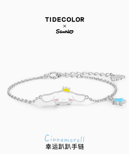 Cinnamoroll Get Comfy 925 Sterling Silver Bracelet