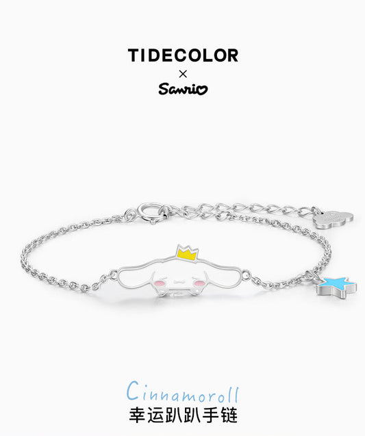 Cinnamoroll Get Comfy 925 Sterling Silver Bracelet