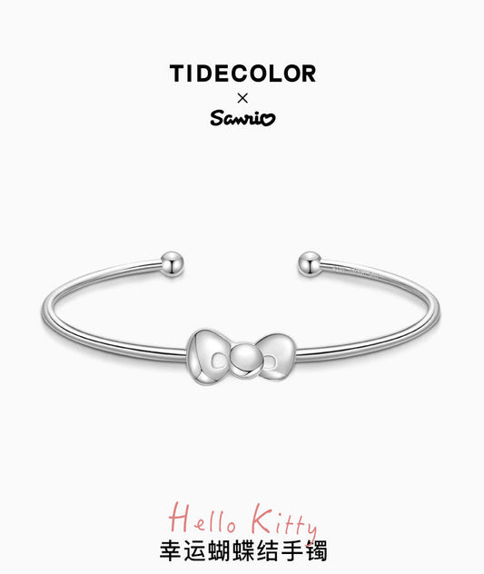 Hello Kitty Lucky Bow 925 Sterling Silver Bracelet