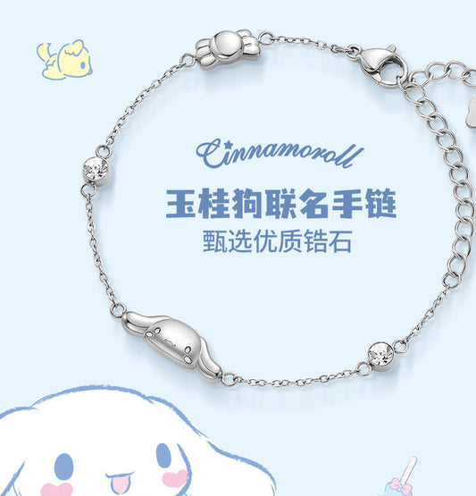 Cinnamoroll Sweet Candy Titanium Steel Bracelet