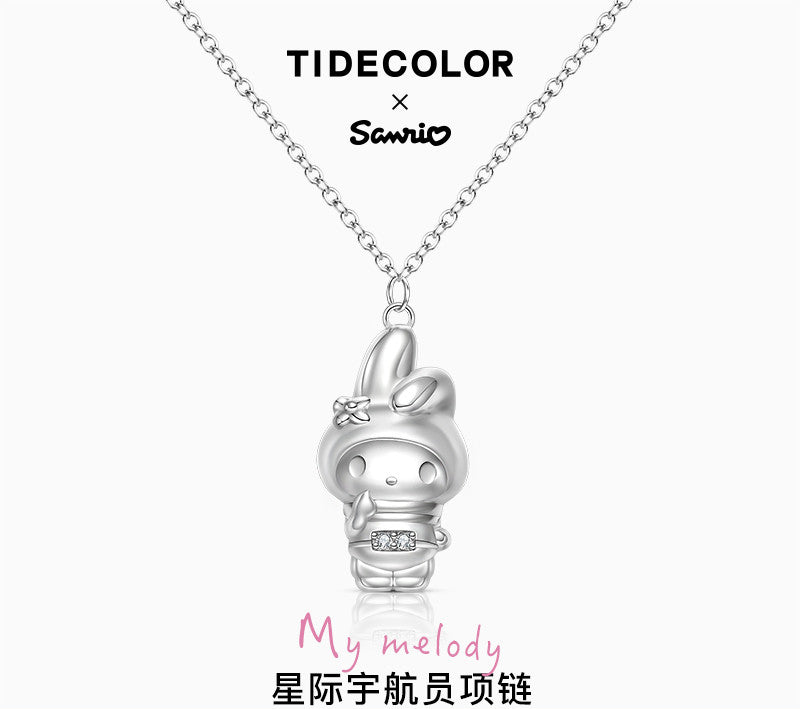 My Melody Astronaut 925 Sterling Silver Necklace