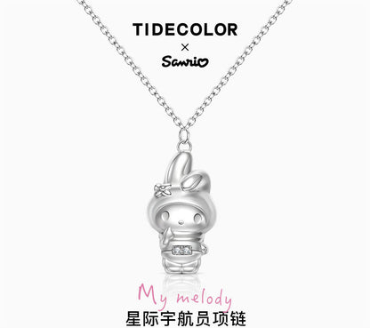 My Melody Astronaut 925 Sterling Silver Necklace