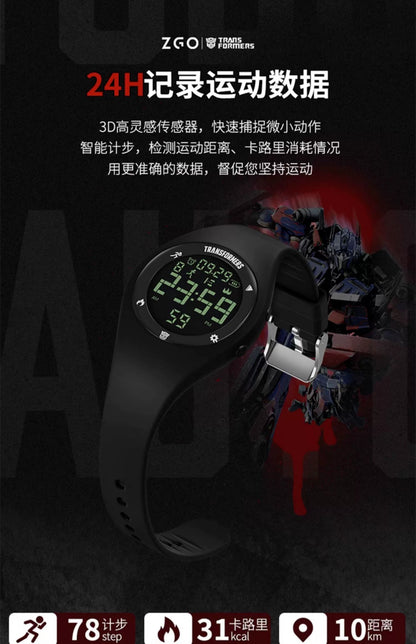 Transformers Smart Sports Watch IP67 Waterproof