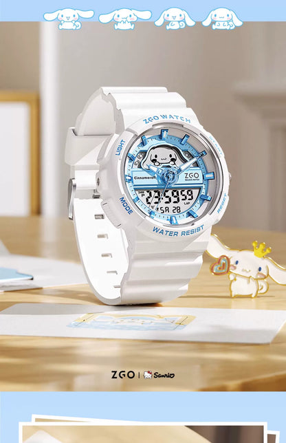 Cinnamoroll/Hello Kitty Sports Watch 50M Waterproof Glow in the Dark