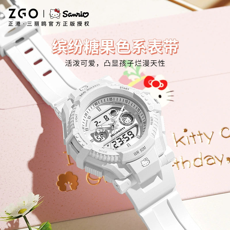 Hello Kitty Sports Watch 50M Waterproof Glow in the Dark