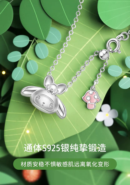 My Melody with Friend 925 Sterling Silver Necklace