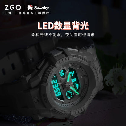 Hello Kitty Sports Watch 50M Waterproof Glow in the Dark