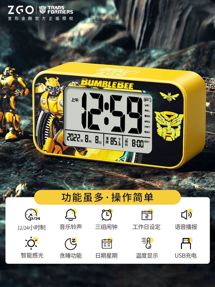 Transformers Bumblebee/Optimus Prime Digital Alarm Clock