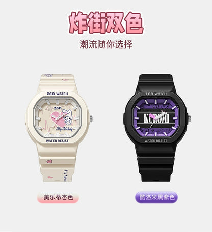 My Melody Sports Watch 30M Waterproof Glow in the Dark