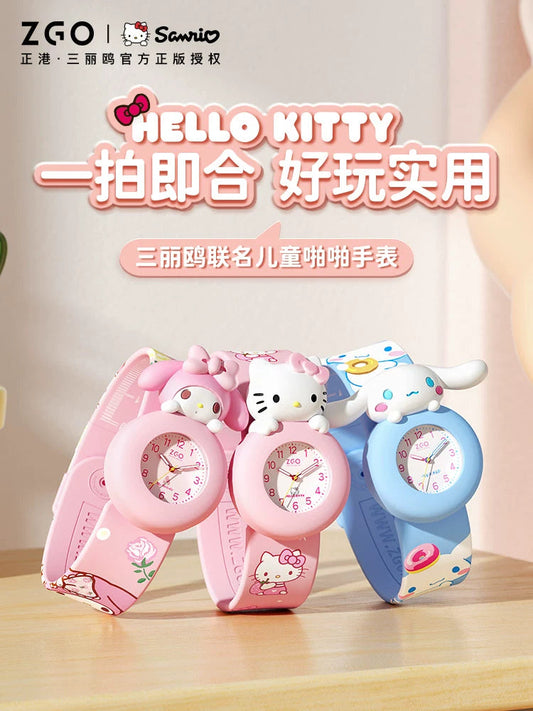 Sanrio Hello Kitty/Cinnamoroll/My Melody Children's Watch 30M Waterproof Glow in the Dark