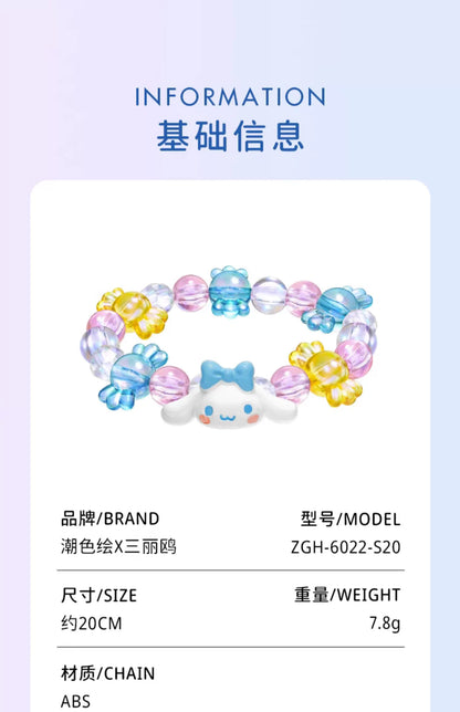 Cinnamoroll Sweet Candy Hair Scrunchie Wrist String