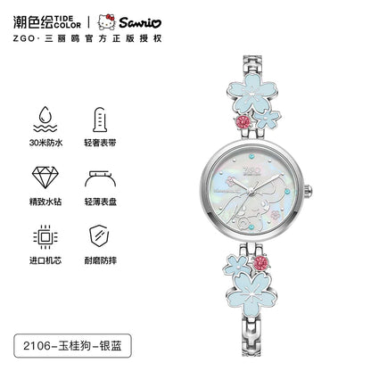 Cinnamoroll Sakura Cherry Blossom 30M Waterproof Fashion Watch