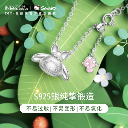 My Melody with Friend 925 Sterling Silver Necklace