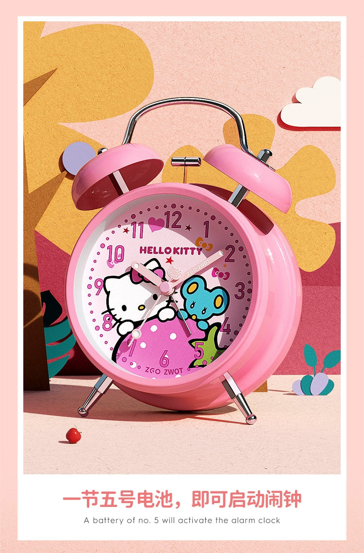 Hello Kitty Children's Alarm Clock with Backlight