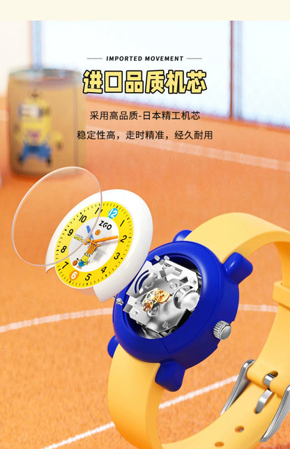 Minions Basketball Children's Sports Watch 30M Waterproof