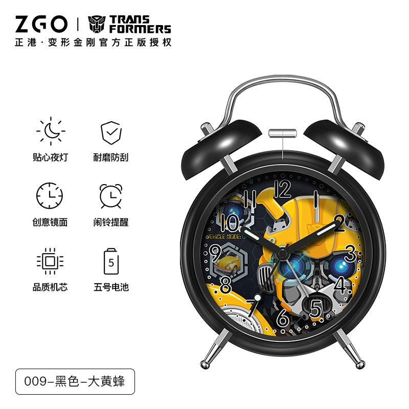 Transformers Bumblebee/Optimus Prime Children's Alarm Clock