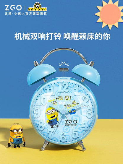 Minions Children's Electric Alarm Clock with Backlight