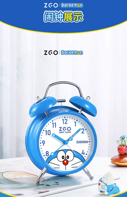 Doraemon Blue/Pink Children's Alarm Clock with Backlight