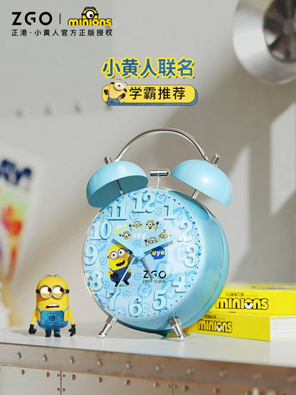 Minions Children's Electric Alarm Clock with Backlight