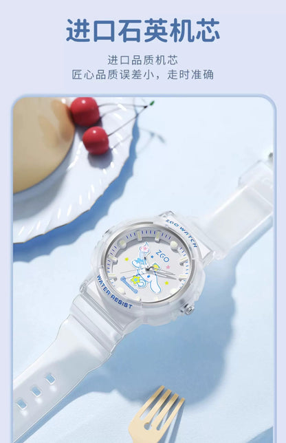 Cinnamoroll Children's Sports Watch 30M Waterproof Glow in the Dark