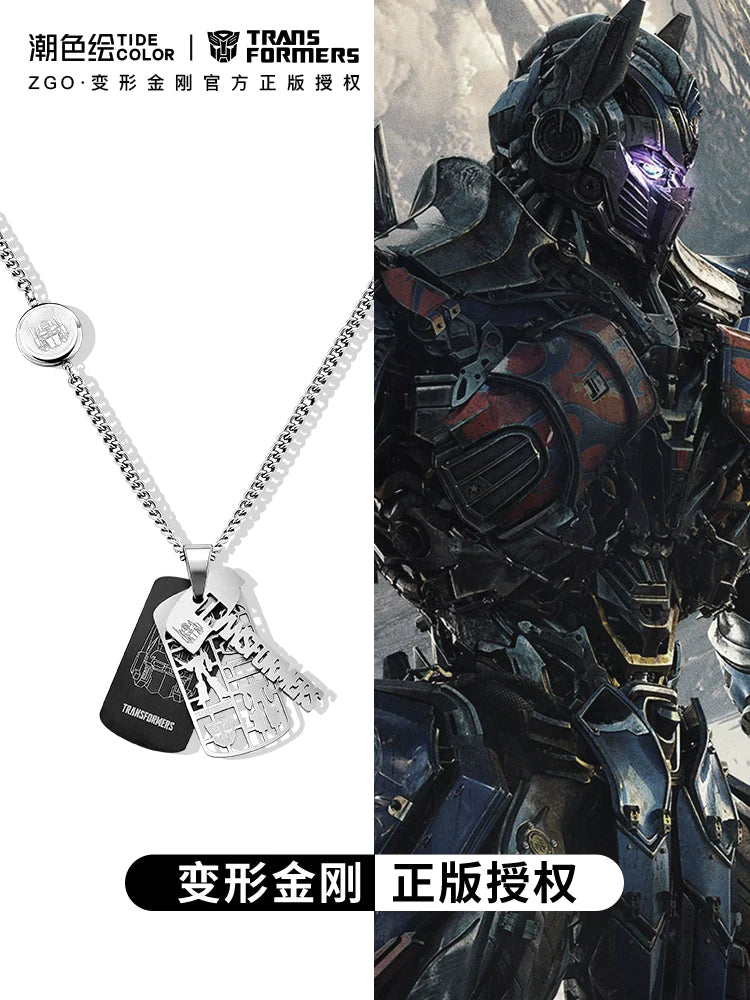 Transformers Street Fashion Titanium Steel Men's Necklace