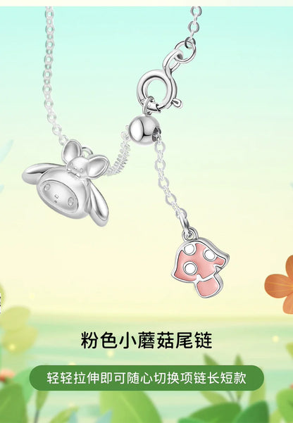 My Melody with Friend 925 Sterling Silver Necklace