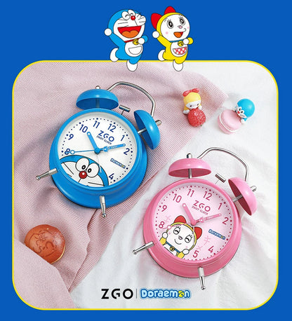 Doraemon Blue/Pink Children's Alarm Clock with Backlight