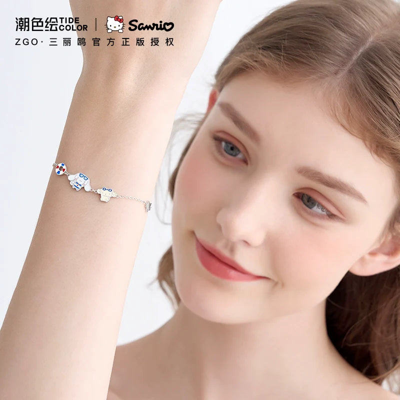 Cinnamoroll Sailor Vibe 925 Sterling Silver Bracelet