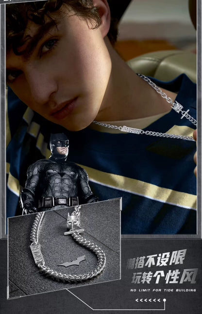 Batman Cuban Chain Copper Necklace