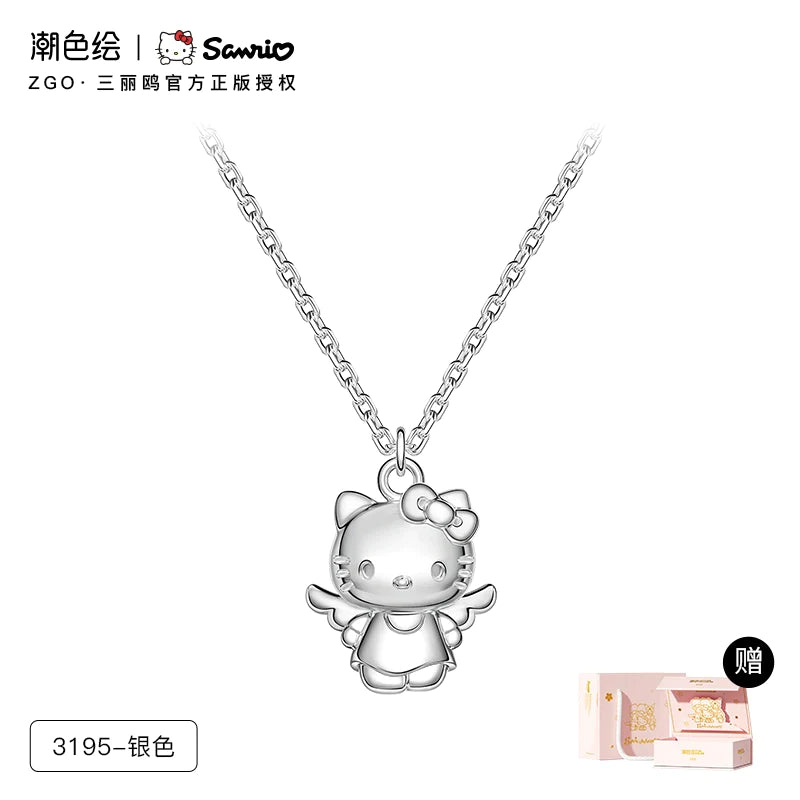 Hello Kitty Cupid 925 Sterling Silver Necklace