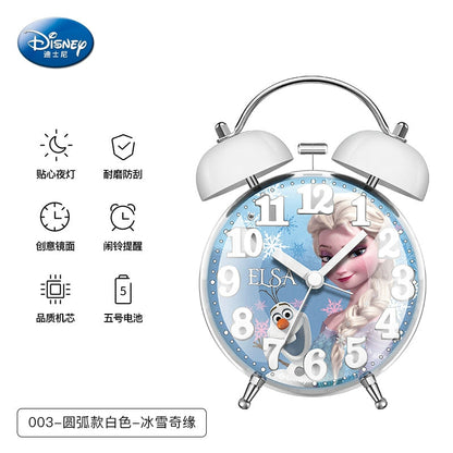 Frozen Elsa Children's Alarm Clock with Backlight