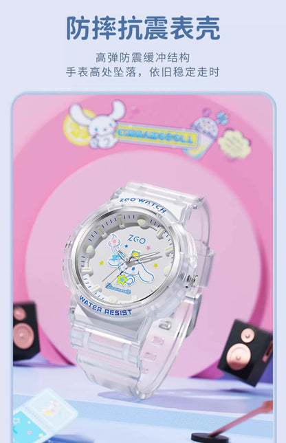 Cinnamoroll Children's Sports Watch 30M Waterproof Glow in the Dark