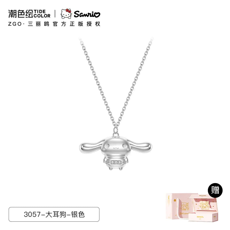 Cinnamoroll Astronaut 925 Sterling Silver Necklace