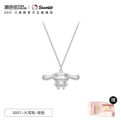 Cinnamoroll Astronaut 925 Sterling Silver Necklace