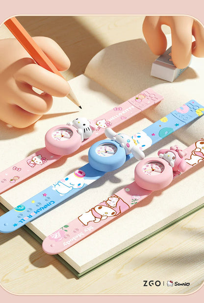 Sanrio Hello Kitty/Cinnamoroll/My Melody Children's Watch 30M Waterproof Glow in the Dark