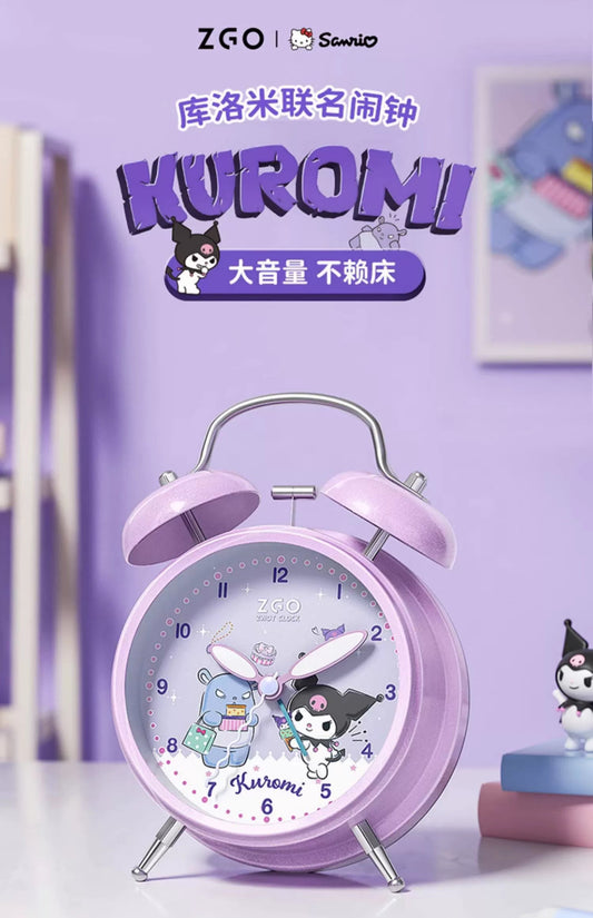 Kuromi Electric Alarm Clock with Backlight