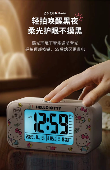 Sanrio Characters Hello Kitty/My Melody/Badtz-Maru Digital Alarm Clock