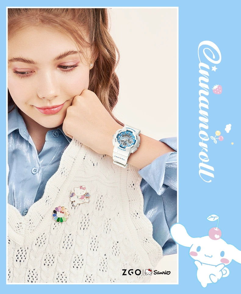 Cinnamoroll Sports Watch 50M Waterproof Glow in the Dark