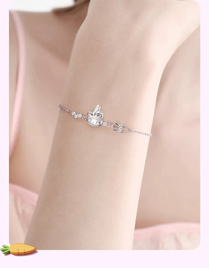 My Melody Carrot 925 Sterling Silver Bracelet