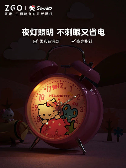 Hello Kitty Children's Alarm Clock with Backlight