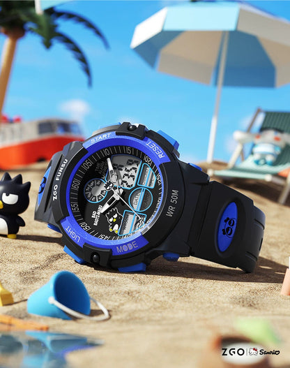 Bad Badtz-Maru Sports Watch 50M Waterproof Glow in the Dark