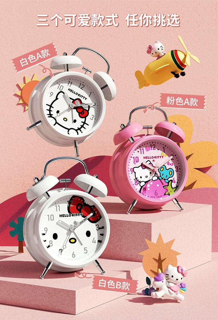 Hello Kitty Children's Alarm Clock with Backlight